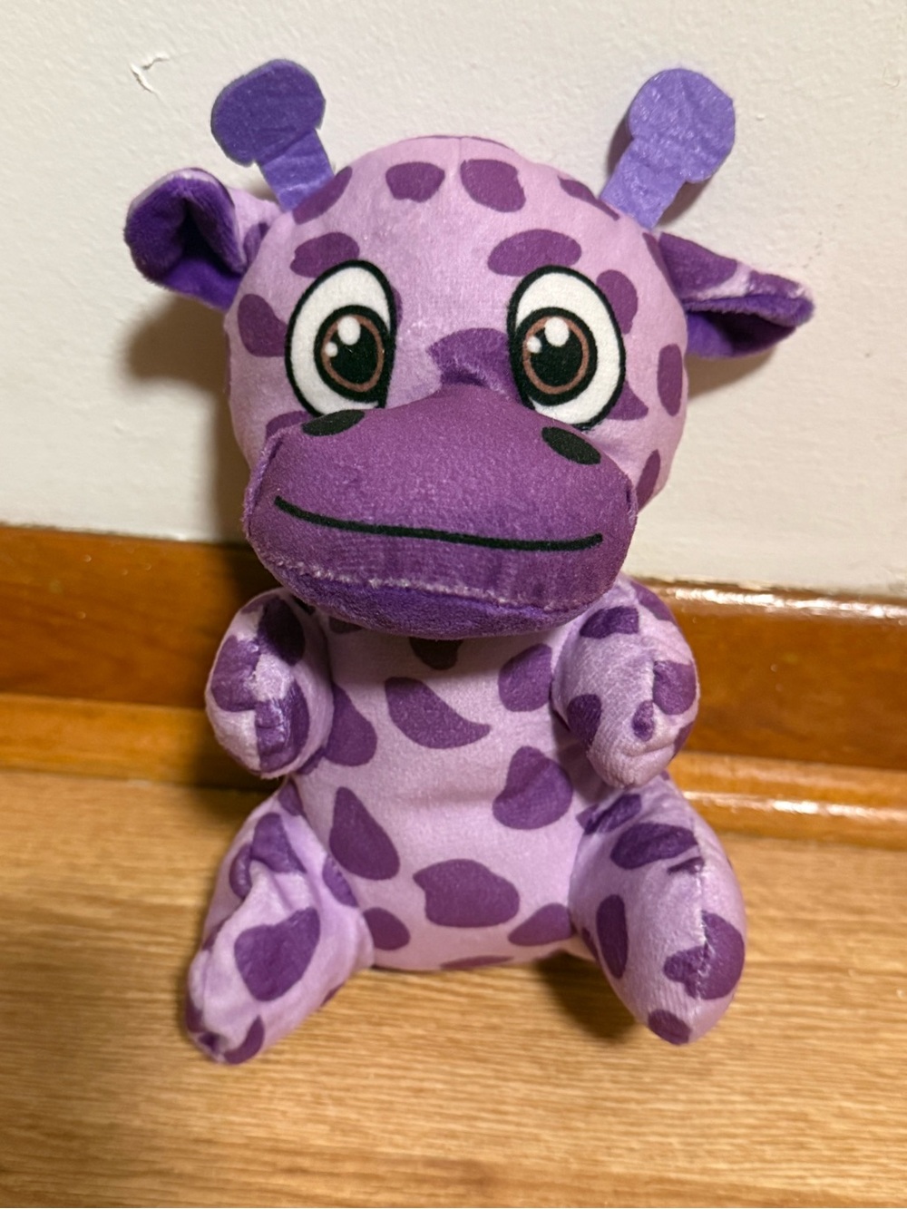 Giraffe Stuffed Animal BJ Toys Zoo Animal Purple